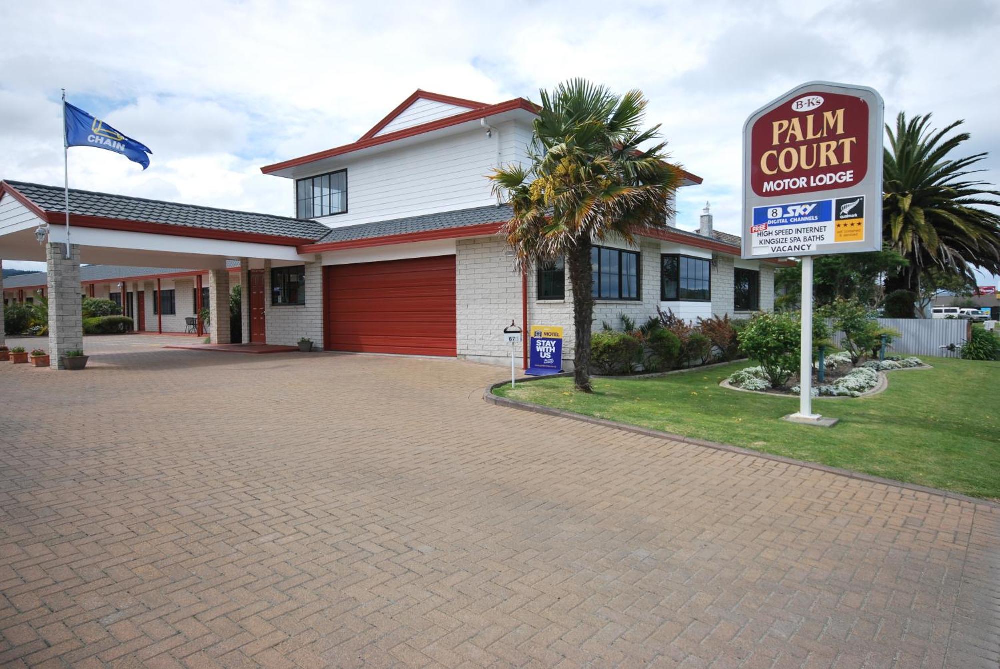 Bks Palm Court Motor Lodge Gisborne Extérieur photo